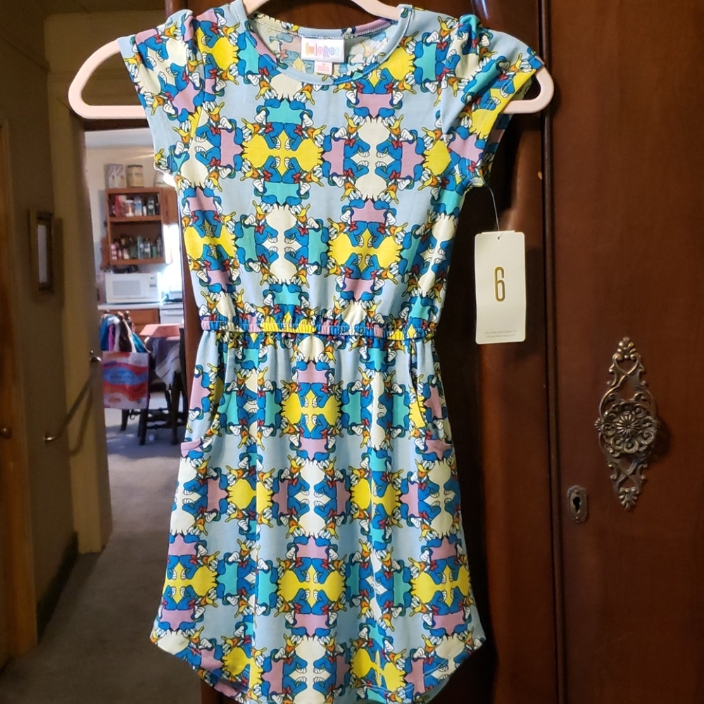 Lularoe Disney girls Mae dress